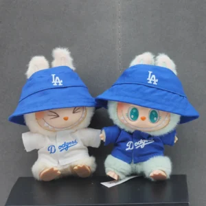 Labubu Puppenkleidung, 15/17 cm, Labubu-Kleidung, sitzende Party, Nummer 17, Baseball-Kleidung, Kinderkleidung, DIY-Puppenzubehör, Geschenk