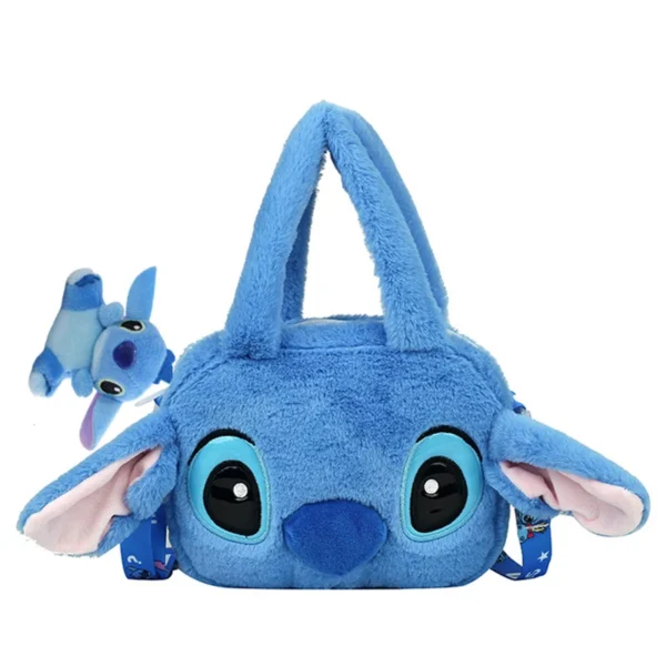 MINISO Disney Stitch Schultasche Kawaii Kuromi Verstellbare Träger Große Kapazität Rucksack Tasche Reduzieren Sie die Belastung Schützen Sie die Wirbelsäule Geschenk 5