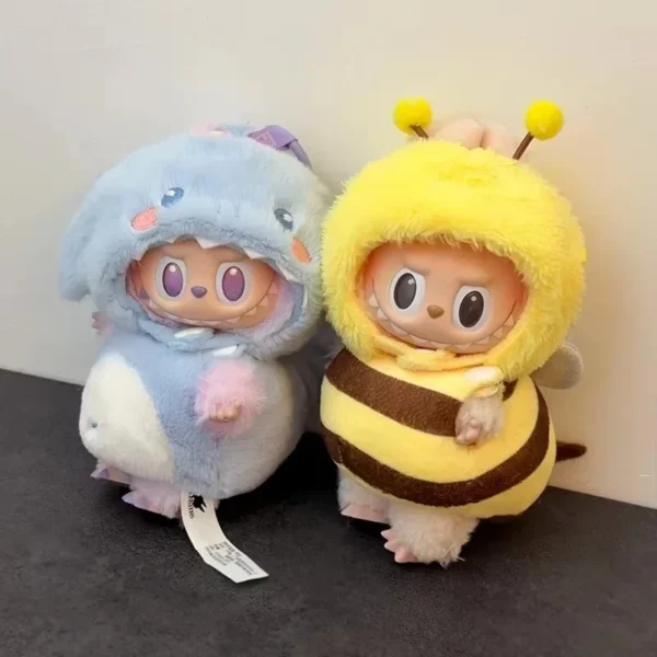 Für Labubu Wacky Mart Nette Puppe Kleidung Kakerlake Kleidung Gebratene Garnelen Outfit Cartoon Kostüme Anzug Diy Puppe Zubehör Outfit 6