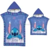 Baby Stich Bad Handtuch Kinder Mit Kapuze Cape Mantel Junge Mädchen Cartoon Schwimmen Strand Handtuch Kleinkind Robe Dekor 2