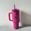 Thermo-Kaffeestichbecher mit Strohhalm, vakuumisolierter Edelstahlbecher, 40 Unzen Thermo-Eis-Reisebecher für den Außenbereich 5