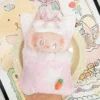 Für 15 cm 17 cm Labubu 3,0 Cartoon Stil Niedlichen Schlafsack Mit Augenmaske Labubu Kleidung Für Sammler Kleidung Spielzeug geschenk 4
