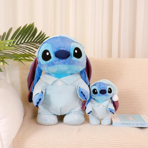 25/50 cm Disney Stich Pyjamas Mantel Serie Kawaii Plüsch Puppe Spielzeug Weiche Stofftier Sofa Zurück Kissen Kinder weihnachten Geschenke 6