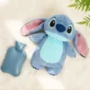 Aoger Disney Anime Stitch Angel Pooh Bär Winter Extra Plüsch Wärmflasche Damen Home Wasserfüllung Handwärmer Mädchen Geschenke 6
