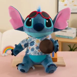 38/70cm Disney Lilo und Stich Plüschtiere Sommer Hawaii Urlaub niedlichen Anime Stich Puppe gefüllt Plüsch weiches Geschenk für Kinder
