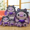 Kawaii Disney Anime Lila Stich Halten EINES Herz Plüsch Puppe Kawaii Weiches Kissen Gefüllte Puppe Beschwichtigen Spielzeug Kinder Geburtstag Geschenke 2