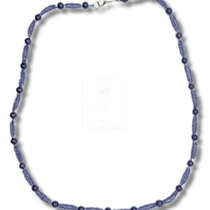 Halskette in elegantem Blau