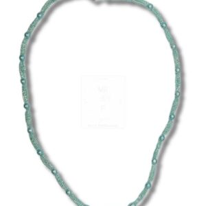 Halskette in sanftem Mintgrün