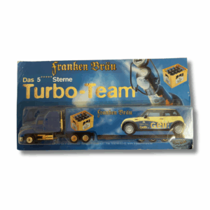 Franken Bräu Turbo-Team Truck mit Mini Cooper