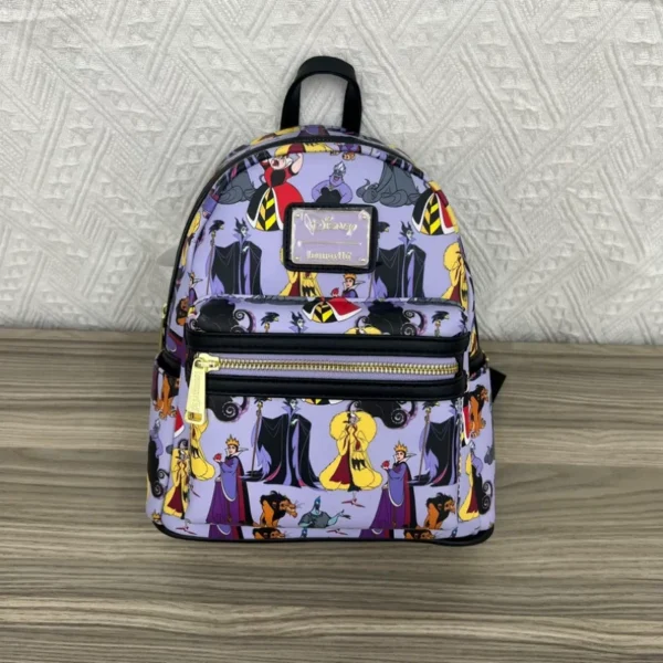 Loungefly Frozen Rucksack, modisch, niedlich, Anime, Elsa, Rucksack, Mini-Kinder-Schultasche, Damen, Outdoor, Freizeit, Reisetasche, Geschenke 5