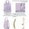 Klassischer Rucksack für Damen und Mädchen, Schulrucksack, wasserdichter Tagesrucksack, modisch, neu in der Schultasche, L-Aufsatztasche, Bolsa Dama Kanken-Rucksack 6