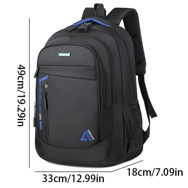 Modischer Herrenrucksack – großes Fassungsvermögen, multifunktionale Reise- und Laptoptasche, multifunktionale Tasche für Freizeit, Business 3