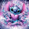 Disney DIY Diamant Stickerei Lilo und Stitch volle Runde Mosaik Cartoon Diamant Malerei neue 2025, kreative Hobbys Wandkunst
