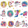 2024 neue Stich Kinder Diamant Aufkleber handgemachte DIY Punkt Diamant Malerei zufällige Paste Set