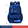 2023 neue Wasserdichte Kinder Schule Taschen Für Jungen Orthopädische Grundschule Rucksack Kinder Schul Buch Tasche Mochila Infantil 3
