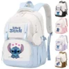 Lilo Stitch Rucksack für Mädchen, Teenager, Studenten, Schulanfang, Rucksack, Geldbörse, wasserdicht, Freizeittasche, Damen, Mochila, Laptoptasche
