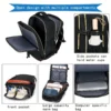 Reiserucksack mit großer Kapazität, multifunktionaler Laptop-Schulrucksack, Outdoor-Sport-Tagesrucksack, Gepäcktasche mit Schuhfach 6