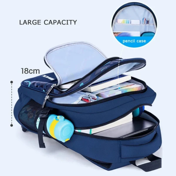 Rucksack Schultasche Rucksack für Jungen Kinder Kind Kind Teenager Schultasche männliche Männer Primäre Büchertasche Rucksack Buch Portfolio Teen 2