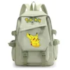 Anime Pokemon Pikachu Student Kawaii Rucksack Kaisen Leichte Taschen Rucksack für Jungen Mädchen Kinder Zurück zur Schule Schultasche 5