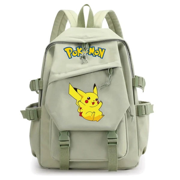 Anime Pokemon Pikachu Student Kawaii Rucksack Kaisen Leichte Taschen Rucksack für Jungen Mädchen Kinder Zurück zur Schule Schultasche 5