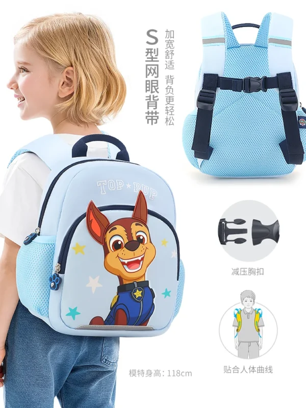 al Paw Patrol Chase Skye Tasche Kinder Rucksack Mode Kinder Vorschule Rucksack Umhängetasche Rucksack Kinder Geschenk 1-5T 4