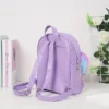 Kleinkinder Rucksack Cartoon Einhorn Schult asche Pailletten transparente Schmetterling Flügel Bücher tasche für Mädchen Kinder wasserdichte Schult asche 2024 5