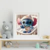 Disney 5d DIY Diamant Stickerei Stich Strass Bilder Handarbeiten Baby Malerei Cartoon niedlichen Mosaik Kit Weihnachts geschenk 3