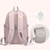 Rucksack Schultasche Mädchen Rucksack für Kinder Kind Kind Teenager weibliche Klasse Schultasche Primäre Frauen Rucksack Teen Bookbag Kit 3