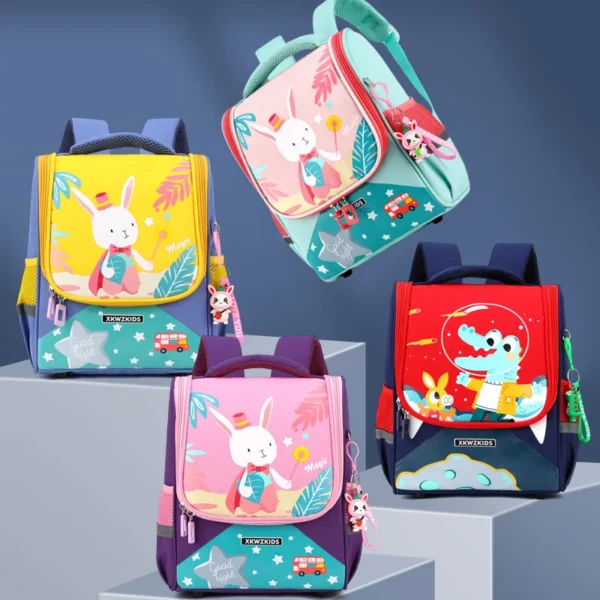 Cartoon Tier Baby Mädchen Jungen Rucksäcke Hohe Qualität Kindergarten Dinosaurier Schul Kinder Nette Rucksack Kinder Schule Taschen 3