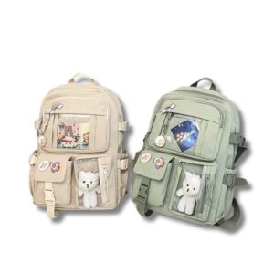 Transparenter Schulrucksack mit großer Kapazität – Stylisch & leicht für Schule & Reisen