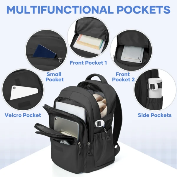 Rucksack für Teenager, Mädchen, Jungen, Mittelschüler, Reiserucksack, hoher Mädchenrucksack, lässiger Tagesrucksack, Rucksack für die Schule 4