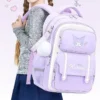 Sanrioed Anime Kuromi Melodie Cinna moroll Pochacco große Kapazität Rucksack niedlichen Schult asche Cartoon Student Umhängetasche Geschenk 3