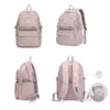Großer Rucksack für Studenten, lässig, wasserdicht, Nylon, doppelte Umhängetasche, modische Reise-College-Tasche 2