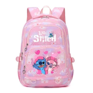 Rucksack mit großem Fassungsvermögen, Tagesrucksack mit Anime-Aufdruck, leichte Schultasche, lässiger Reise-Rucksack für Damen und Mädchen 3