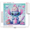 Disney DIY Diamant Stickerei Lilo und Stitch volle Runde Mosaik Cartoon Diamant Malerei neue 2025, kreative Hobbys Wandkunst 2