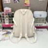 Stilvoller, leichter Rucksack mit transparenter Vordertasche – großes Fassungsvermögen für Schule, Reisen und Outdoor-Aktivitäten 5