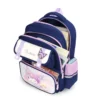 Sanrio Kuromi Trolley-Rucksack für Jungen und Mädchen, Wirbelsäulenschutzpaket, Cartoon-Design, Rucksack, Urlaubsgeschenke, Anime-Peripheriegeräte 5
