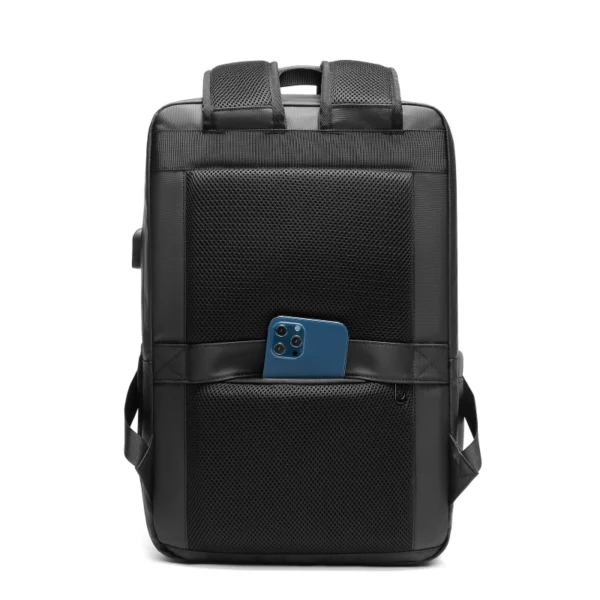 XOKY Business-Reiserucksack, erweiterbar, großer Rucksack, USB-Aufladung, modischer Rucksack für Herren, 15,6-Zoll-Laptop-Rucksack 2051 3