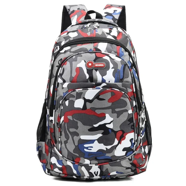 Camouflage Männer Rucksäcke Reise Kinder Schule tasche Cool Boy Military Schule Taschen Für Teenager Jungen Mädchen Schule Rucksack sac mochila 4