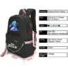 Disney Lilo Stich Rucksack Mädchen Student Teenager Kinder Rucksack Junge Schult asche täglich Rucksack Cartoon Bücher tasche Reisetaschen 2