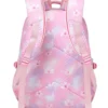 Lilo Stitch Rucksack mit großem Fassungsvermögen, Tagesrucksack, leichte Schultasche, lässiger Reiserucksack für Damen und Mädchen, Stift-Lunchtaschen 4
