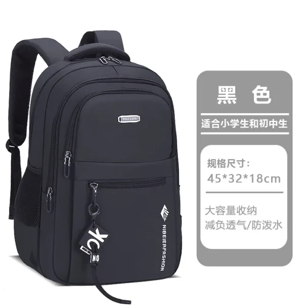 Schultaschen für Teenager, Jungen, weiterführende Schule, Büchertasche, Schultasche, Reiserucksack, großer Studentenrucksack, Laptop-Rucksack für die Schule 6