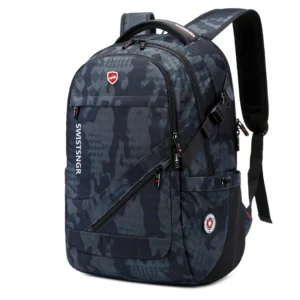 2025 neue Wasserdichte Mann Rucksack Fit 17 zoll Laptop USB Lade Rucksack Frauen Oxford Reise Männlichen Tasche Vintage Schule Tasche mochila