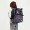 Neue Kinder Heißer Verkauf Schul Weibliche Nette Hochwertige Schwarze Katze Blume Bleistift Fall Mittagessen Tasche Trolley Tasche Zurück zu Schule 2