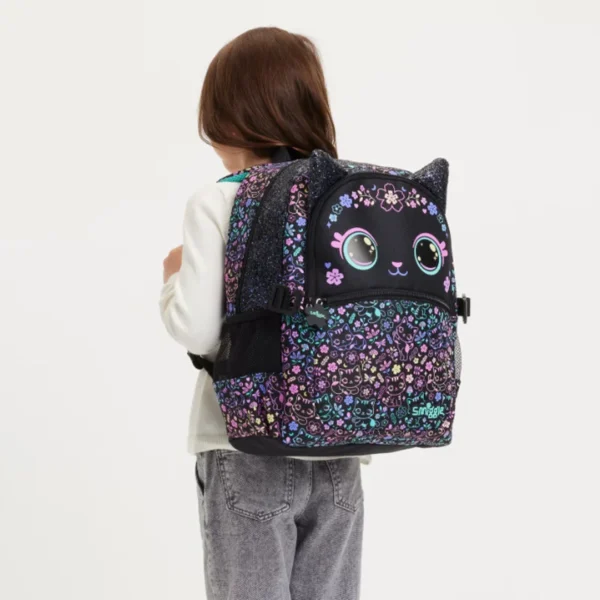 Neue Kinder Heißer Verkauf Schul Weibliche Nette Hochwertige Schwarze Katze Blume Bleistift Fall Mittagessen Tasche Trolley Tasche Zurück zu Schule 2