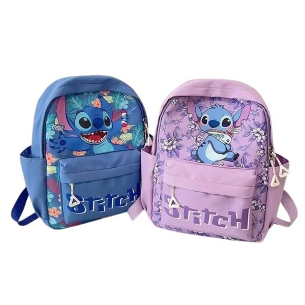 Disney Lilo & Stitch Rucksack für Kinder – Kawaii Cartoon Schultertasche mit Print