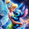 Disney Diamant Mosaik Elf Malerei Stich Kreuz stich Bild Strass Stickerei Cartoon volle Runde Neuankömmling Handwerk