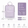 Klassischer Rucksack für Damen und Mädchen, Schulrucksack, wasserdichter Tagesrucksack, modisch, neu in der Schultasche, L-Aufsatztasche, Bolsa Dama Kanken-Rucksack 4