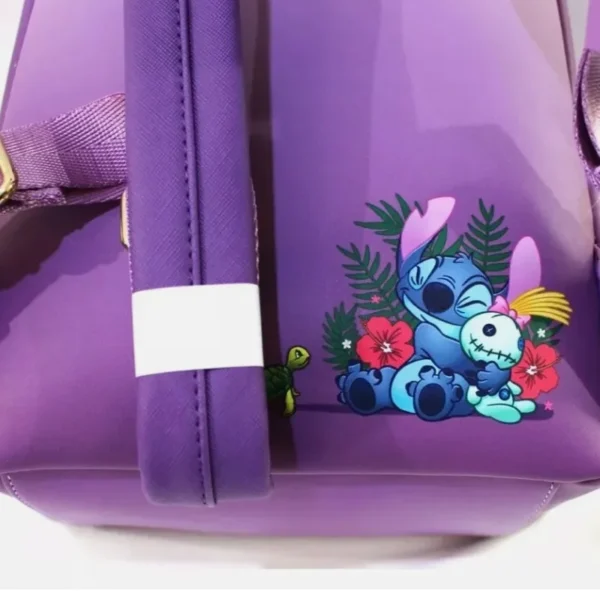 Disney Loungefly Rucksack Lilo & Stitch Rucksack Niedlicher Cartoon-Mädchen-Rucksack Grundschulrucksack als Geschenk für Freundin 6