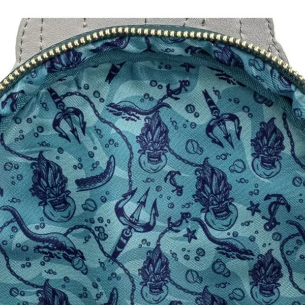 Kindertasche Schurken Szenen Ursula Kristallkugel Mini-Rucksack Die kleine Meerjungfrau Rucksack für Kinder 2